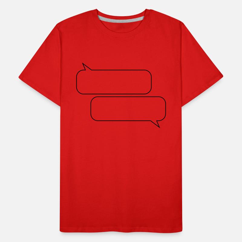 bubbles design Men's Premium Organic T-Shirt
