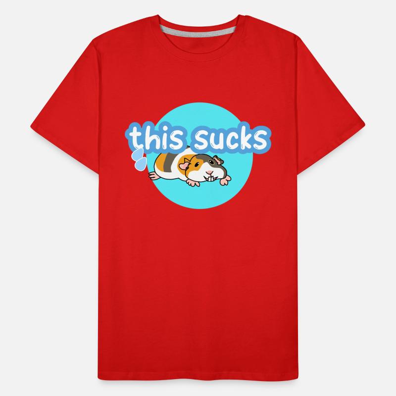 Das ist scheiße Männer Premium Bio T-Shirt