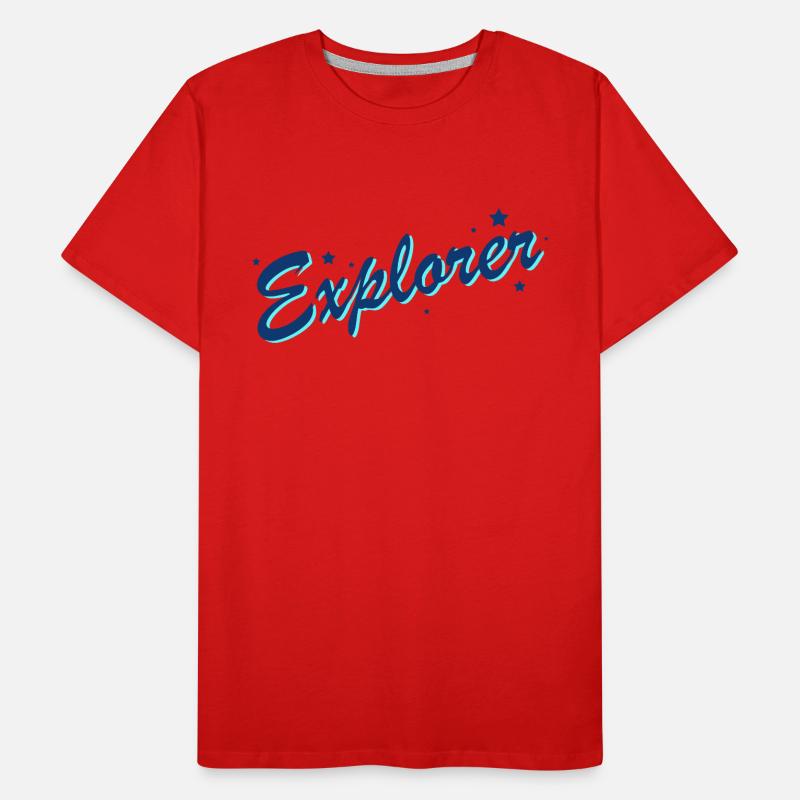 Explorer T-shirt bio Premium Homme