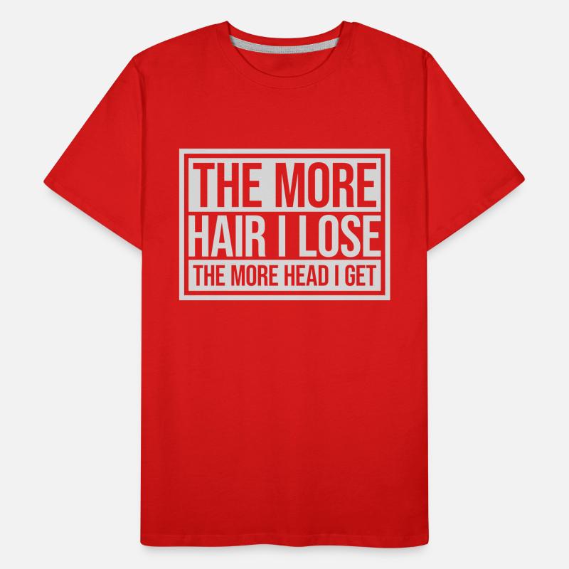 I get more head Men's Premium Organic T-Shirt