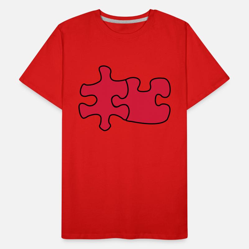 puzzle1 Männer Premium Bio T-Shirt