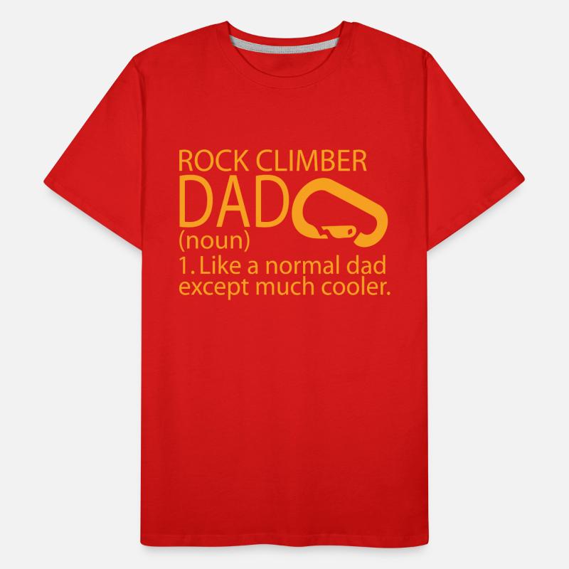 Escalade de bloc T-shirt bio Premium Homme