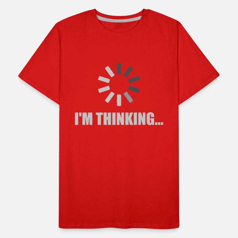 I'm Thinking - Loading Symbol Männer Premium Bio T-Shirt