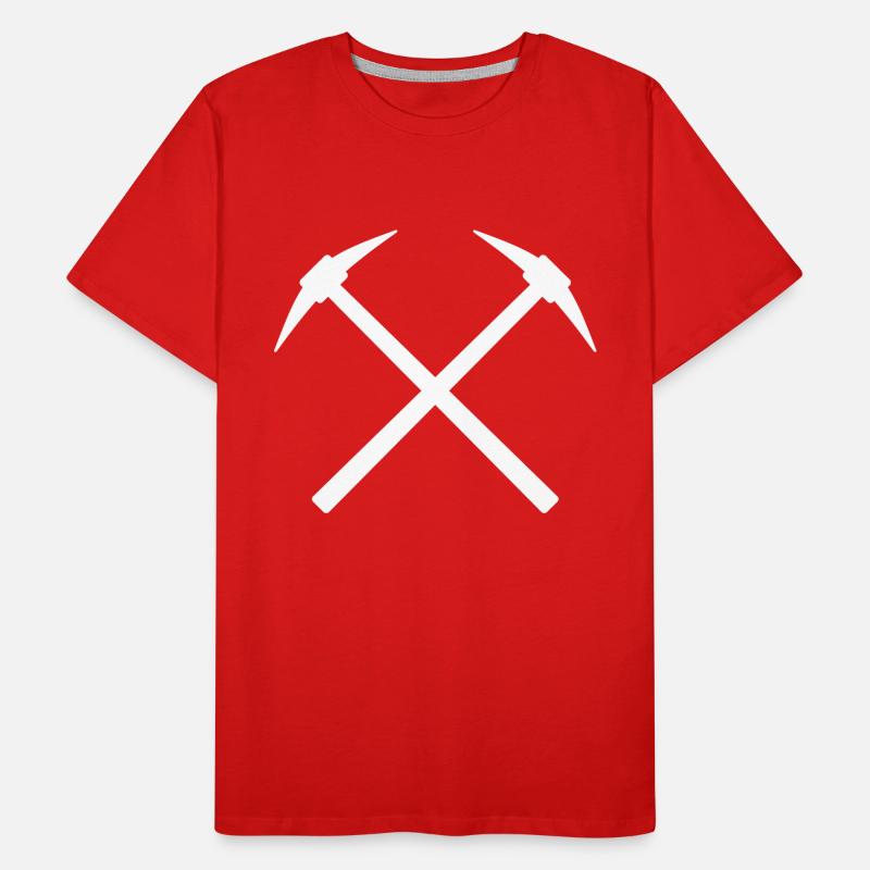 Mining Men's Premium Organic T-Shirt