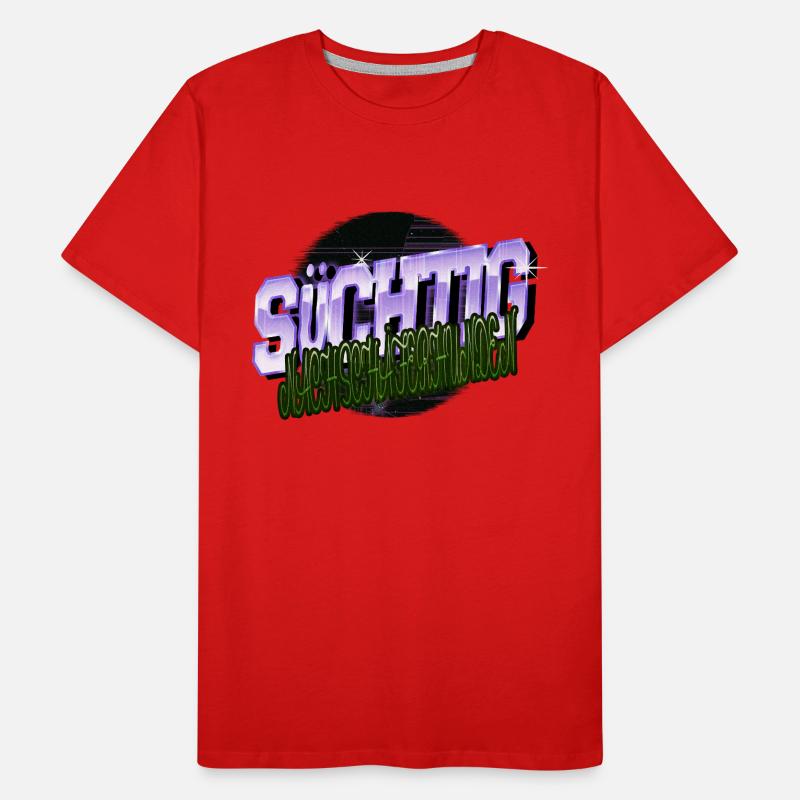 zitat witzig terrier geburtstagsgeschenkidee Männer Premium Bio T-Shirt