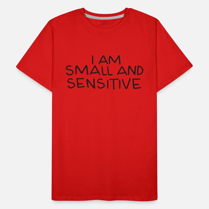 Petit et sensible T-shirt bio Premium Homme