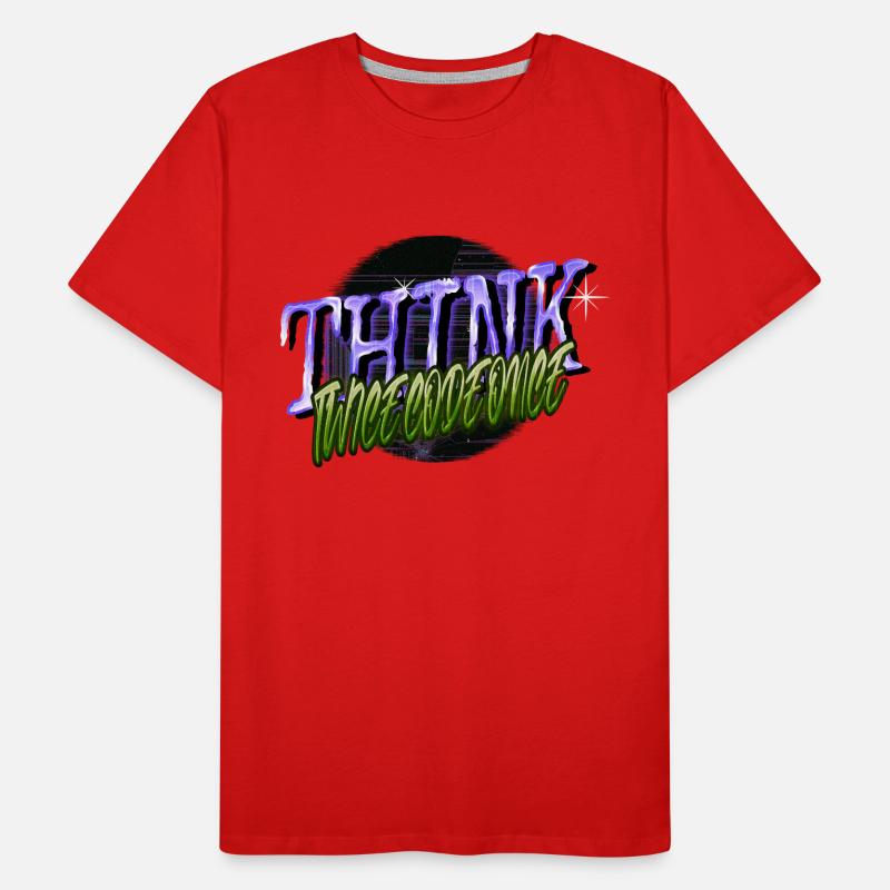 admin computer programming Men's Premium Organic T-Shirt