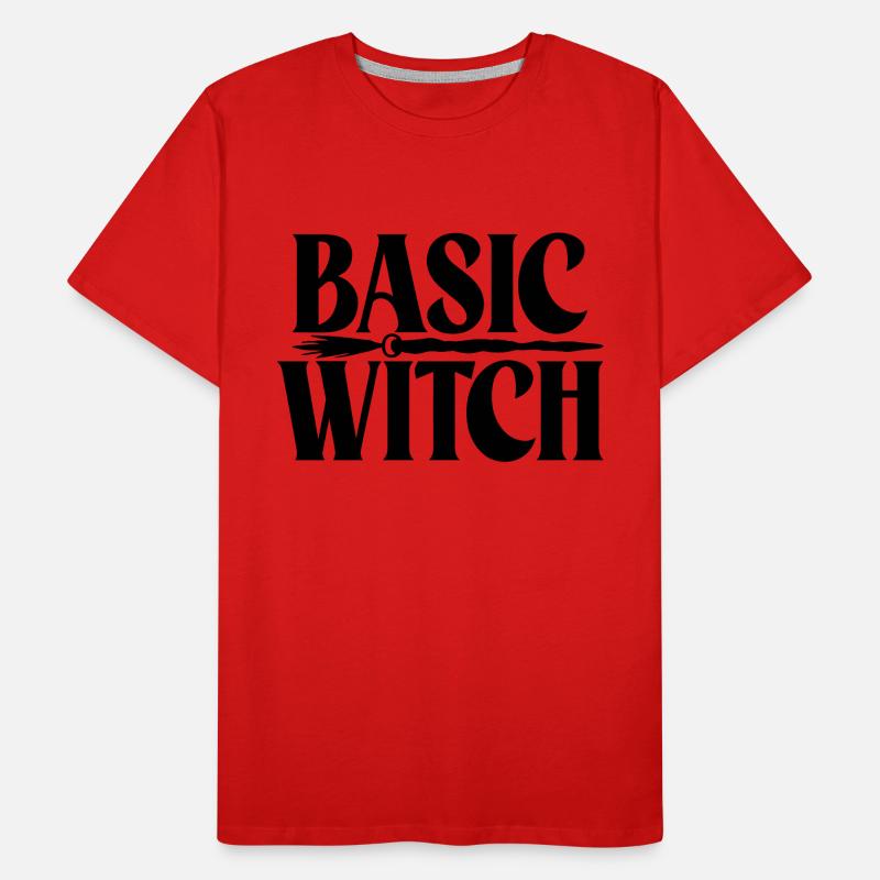 Basic Witch Men's Premium Organic T-Shirt
