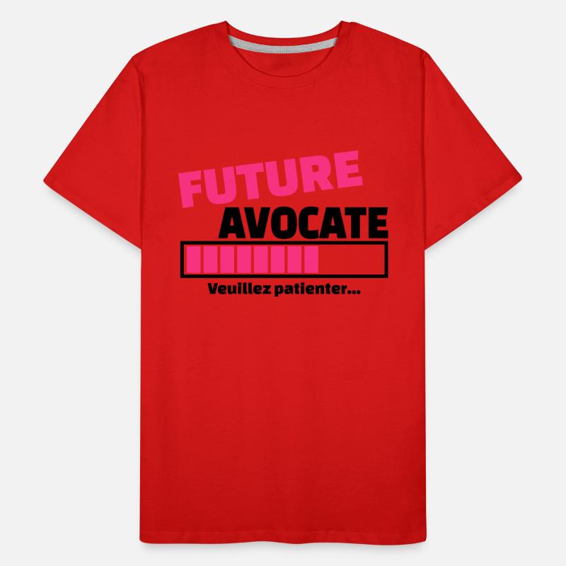 future avocate T-shirt bio Premium Homme