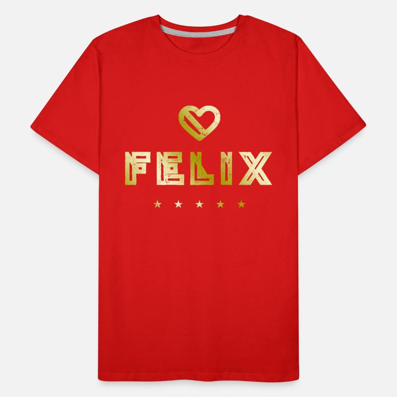 Félix Herz T-shirt bio Premium Homme