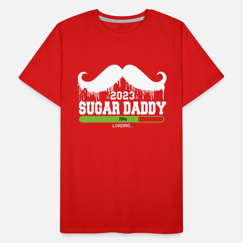 Sugar daddy 2023 loading Gift Gift Idea Men's Premium Organic T-Shirt