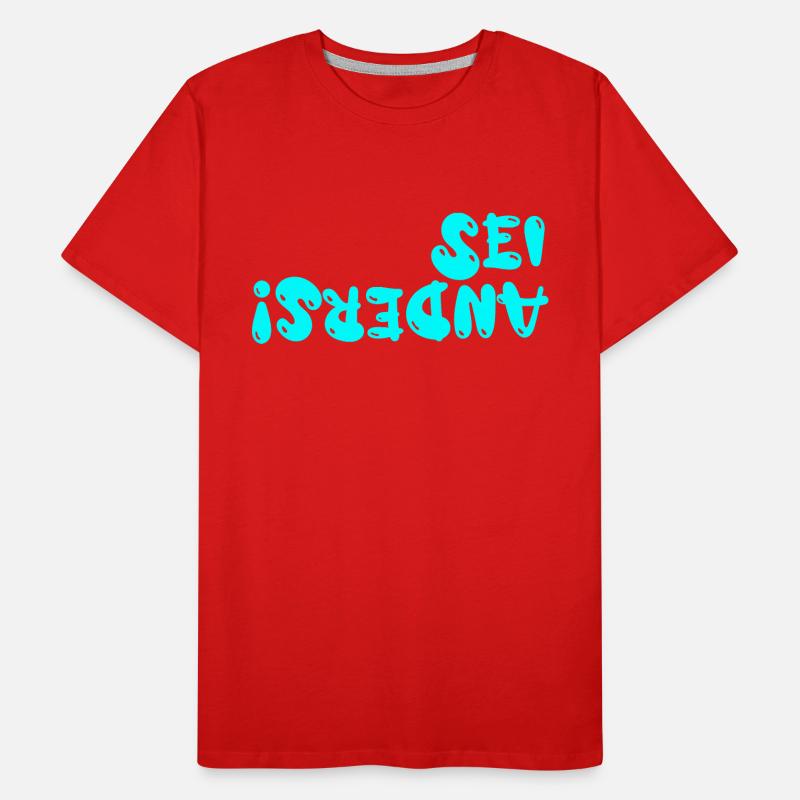 sei anders Männer Premium Bio T-Shirt