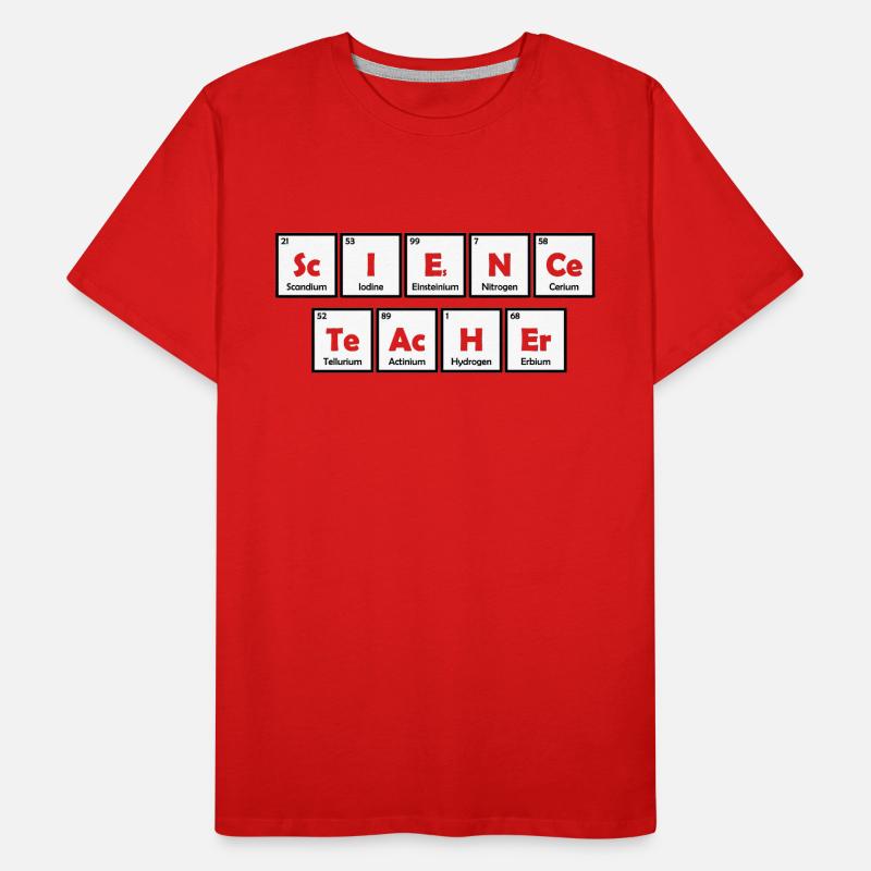 Science Science Scientist Physics Lab DNA Men's Premium Organic T-Shirt