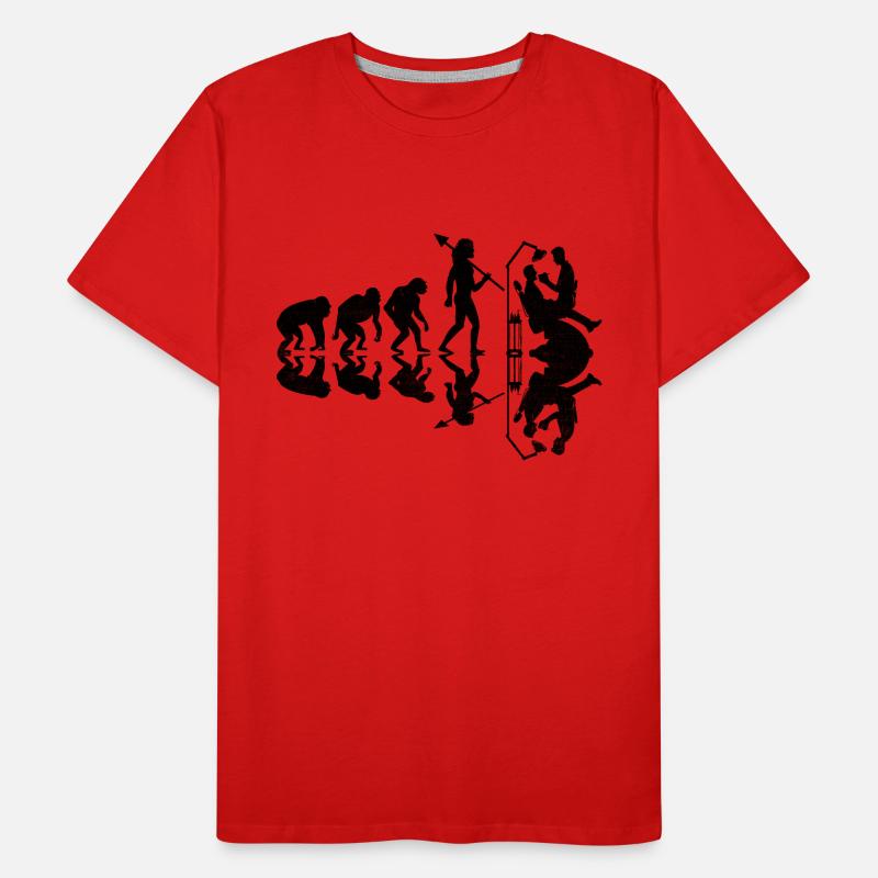 Retro Evolution Dentiste Dentisterie Dentaire Dentistes T-shirt bio Premium Homme