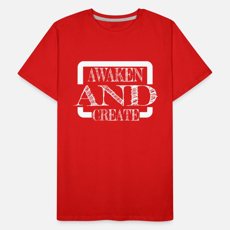 Innovation créative Illumination intérieure T-shirt bio Premium Homme