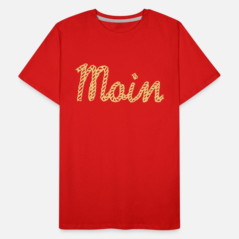 Moin - Farbwechsel möglich Männer Premium Bio T-Shirt
