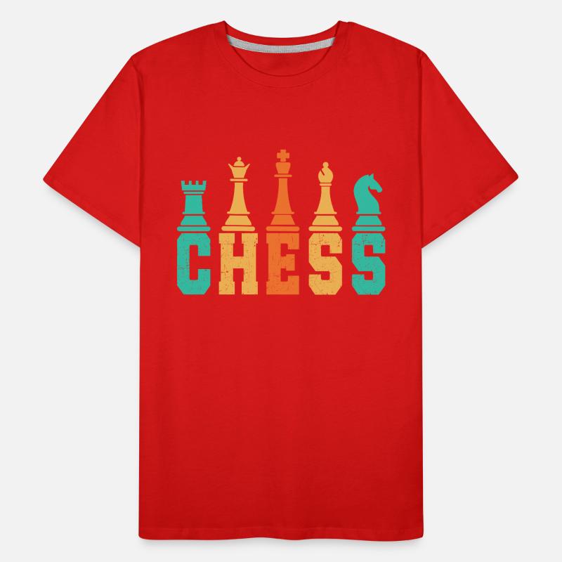 Chess Player Gift Chess Sport Chess Master Men's Premium Organic T-Shirt