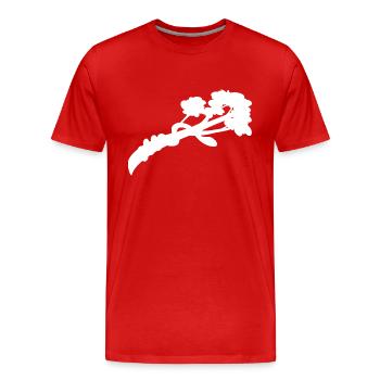 Safari Zoo Animal Safari Zoo - T-shirt bio Premium Homme - rouge - Devant - Damien (186cm)