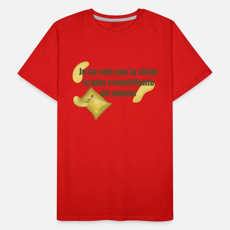 Chips T-shirt bio Premium Homme