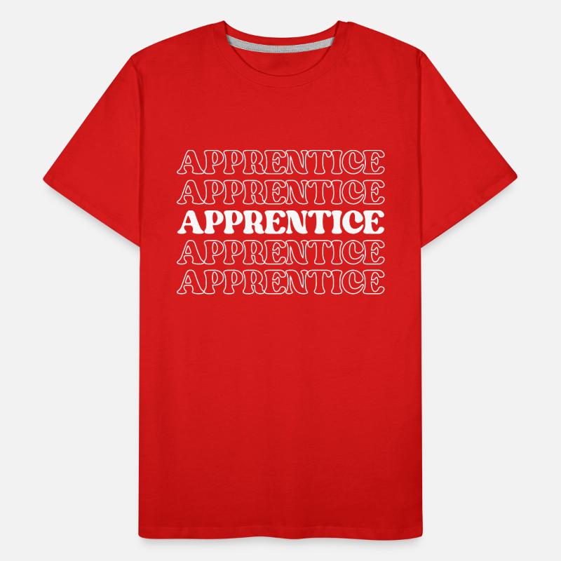 Apprentice Trainee Apprentice Novice Learner Men's Premium Organic T-Shirt