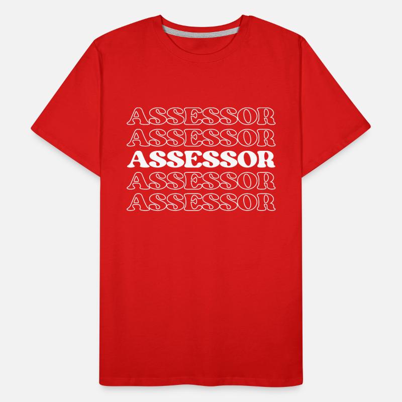 Évaluateur Évaluateur Évaluateur Estimateur T-shirt bio Premium Homme