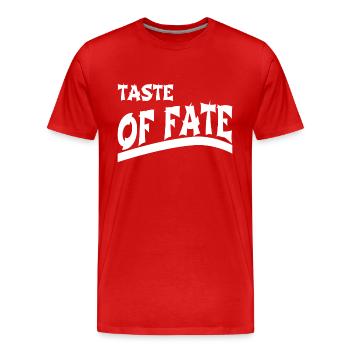 birthday present destiny birthday present idea - Men's Premium Organic T-Shirt - red - Front - Damien (186cm)