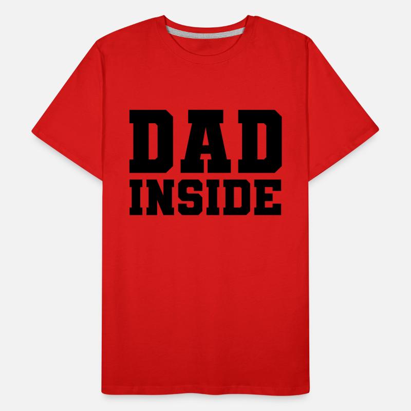 Dad inside Männer Premium Bio T-Shirt