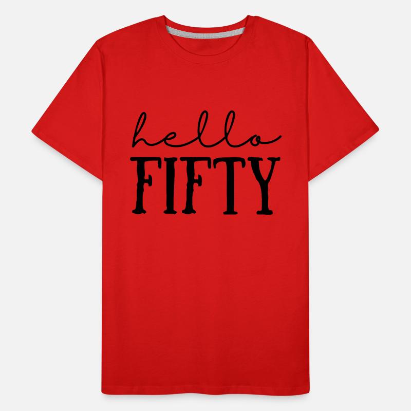 50. Geburtstag Männer Premium Bio T-Shirt