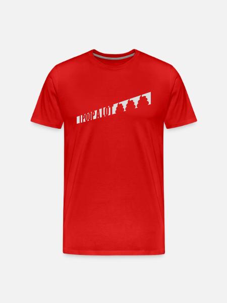 Je fais beaucoup caca - T-shirt bio Premium Homme - rouge