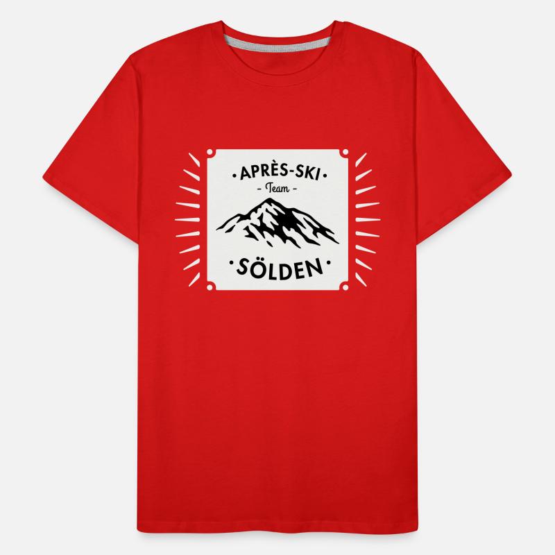 Après-Ski Sölden T-shirt bio Premium Homme