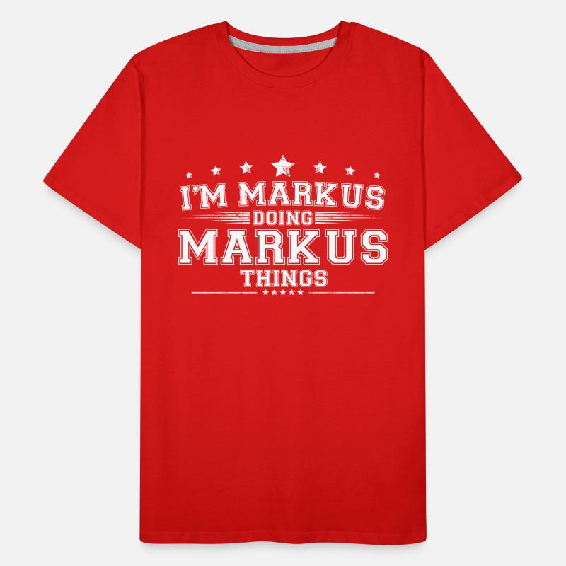 Markus T-shirt bio Premium Homme