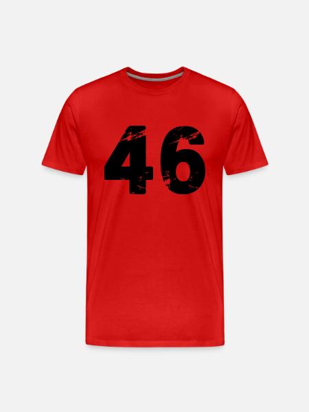 46 - Men's Premium Organic T-Shirt - red
