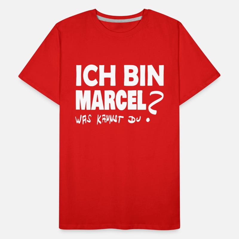 marcel Männer Premium Bio T-Shirt