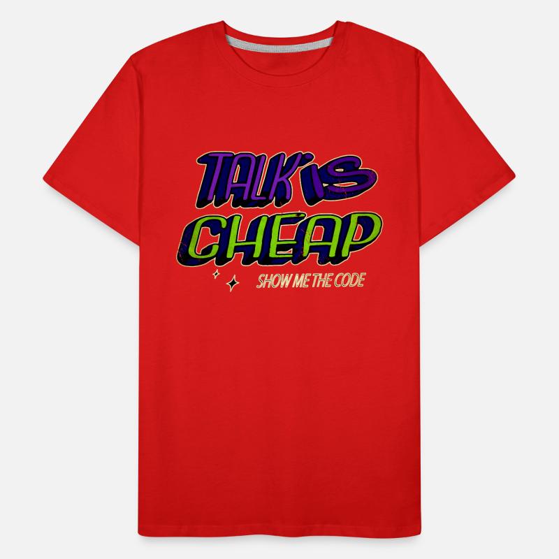 computer language Männer Premium Bio T-Shirt