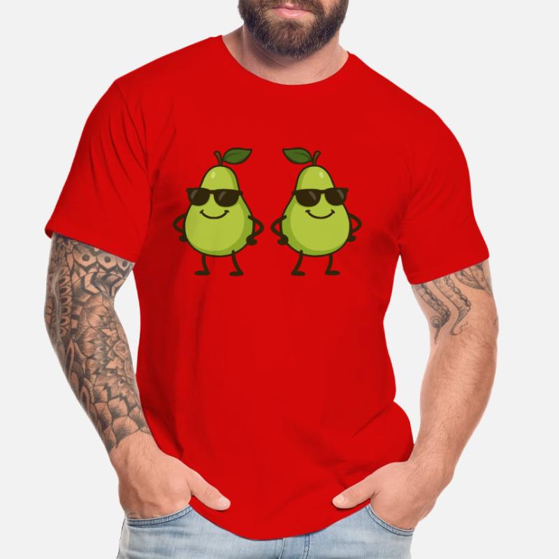 Pear Comic Cool 2 Men's Premium Organic T-Shirt