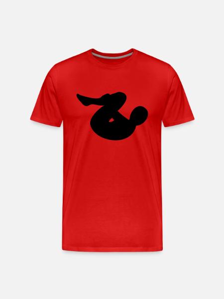 Salto - Männer Premium Bio T-Shirt - Rot