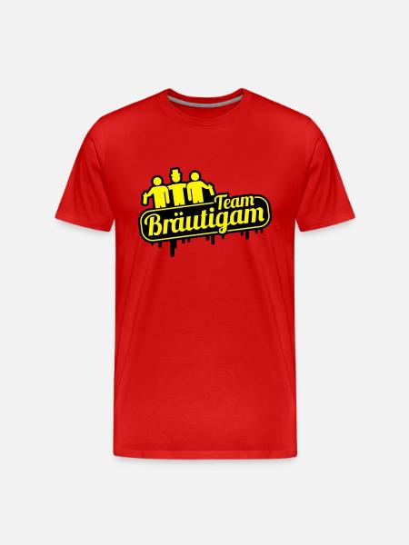 team_braeutigam_ya2 - Men's Premium Organic T-Shirt - red