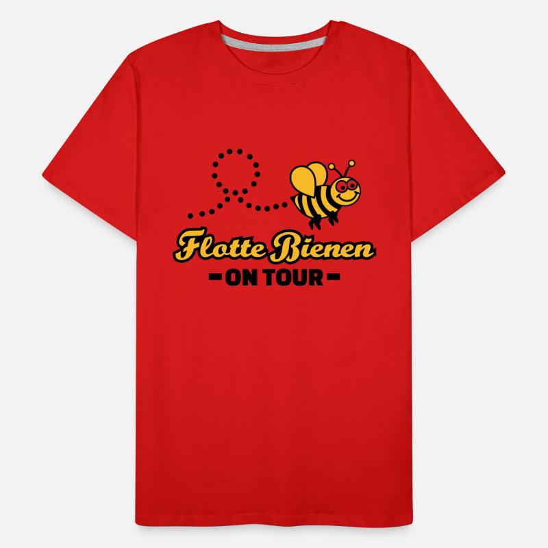 Flotte Biene Männer Premium Bio T-Shirt