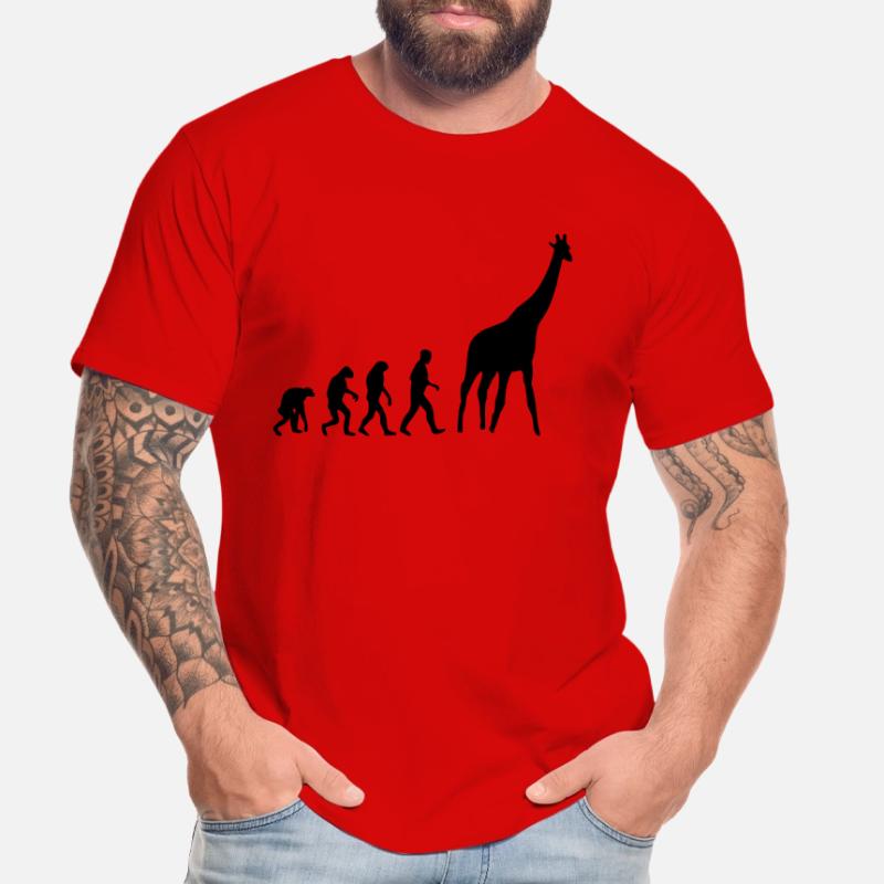 giraffe evolution Men's Premium Organic T-Shirt