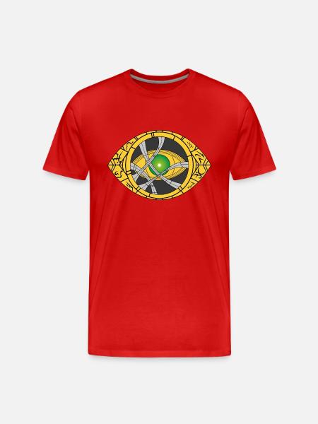 Œil d’Agamotto - T-shirt bio Premium Homme - rouge