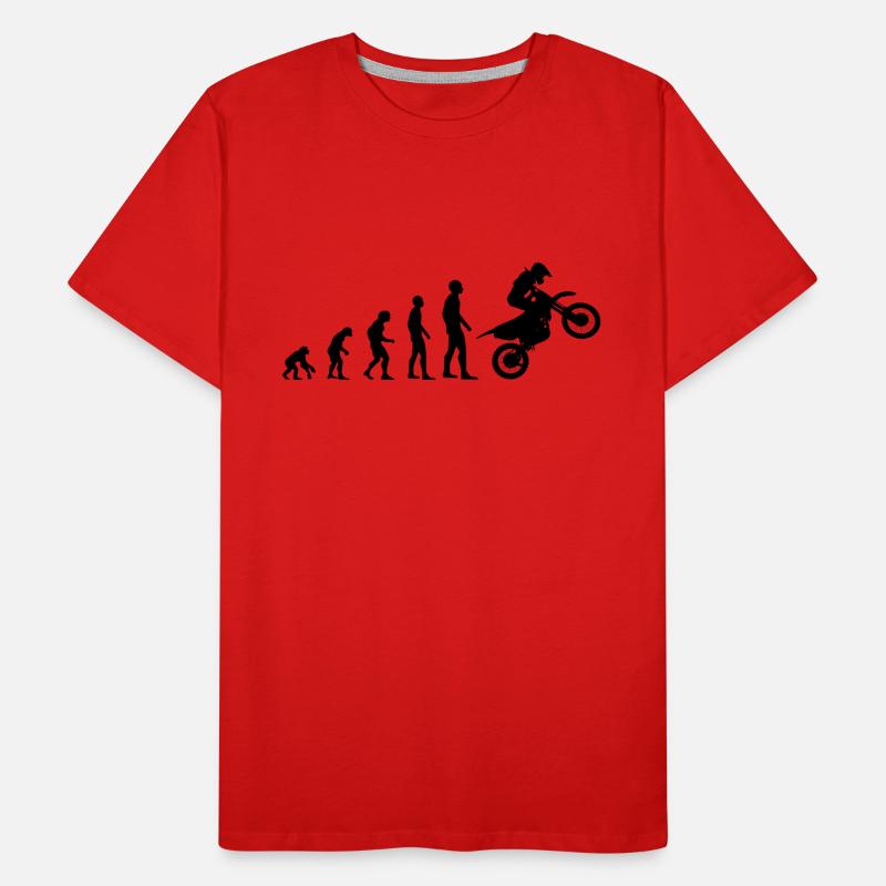 Evolution Enduro Männer Premium Bio T-Shirt