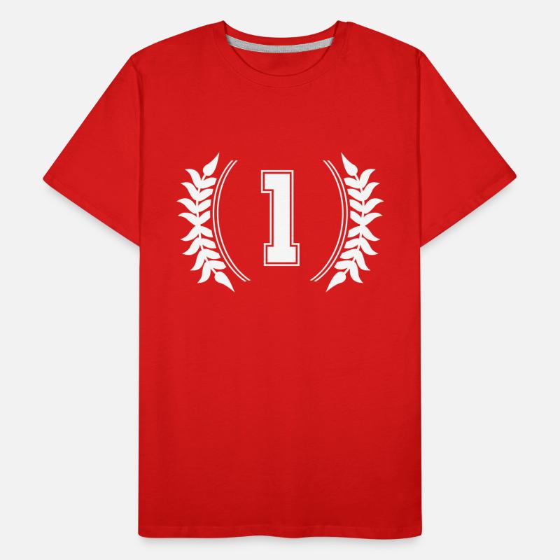 Numéro 1 T-shirt bio Premium Homme