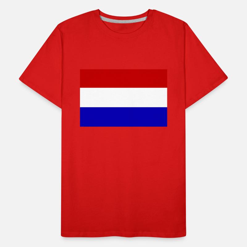 Pays-Bas, Pays-Bas, Pays-Bas, drapeau, drapeau T-shirt bio Premium Homme