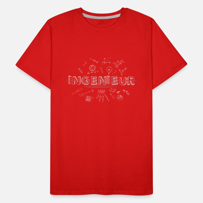Engineer or genius? Men's Premium Organic T-Shirt