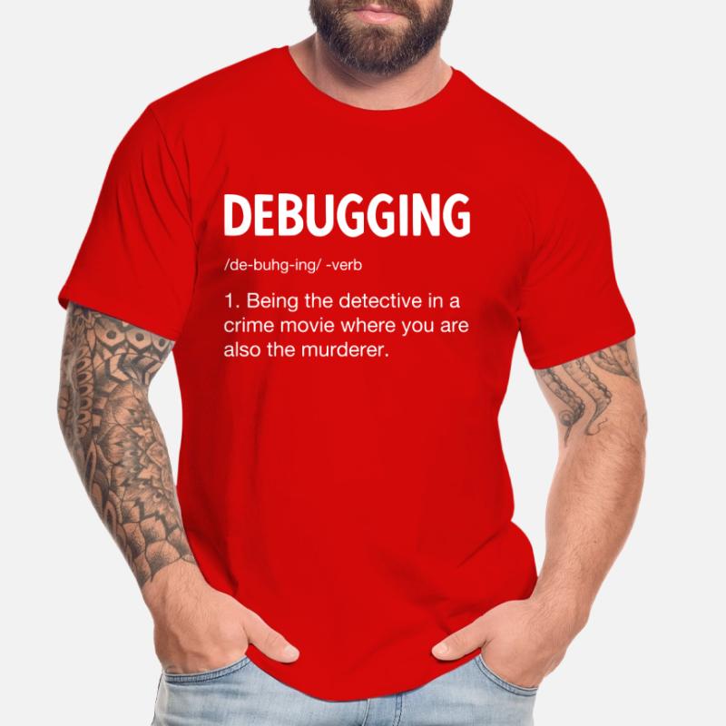 Programmierer Softwareentwickler Coder Sprüche Männer Premium Bio T-Shirt
