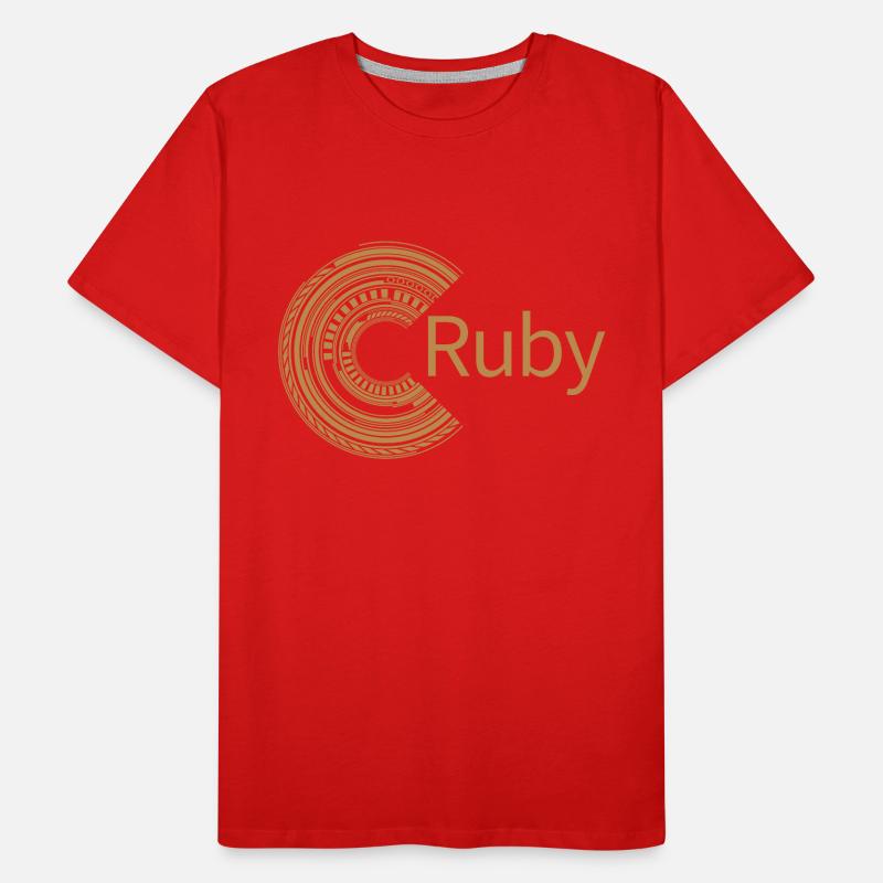 For Ruby Men's Premium Organic T-Shirt