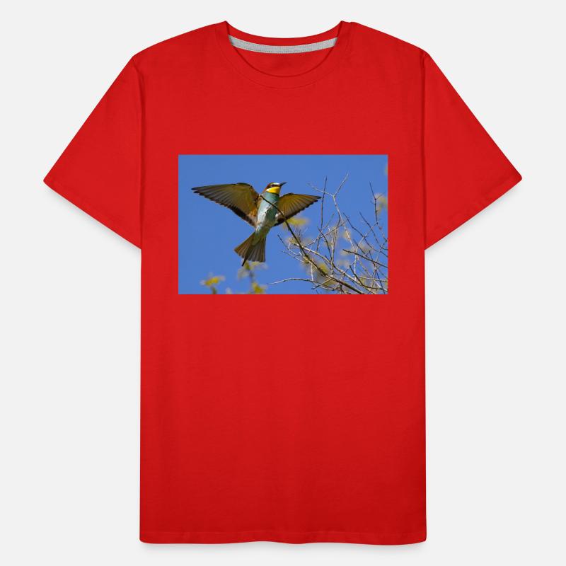 Bee-eater Men's Premium Organic T-Shirt
