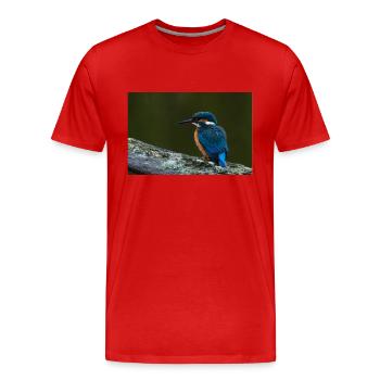 000 1295 Affinity - Men's Premium Organic T-Shirt - red - Front - Damien (186cm)