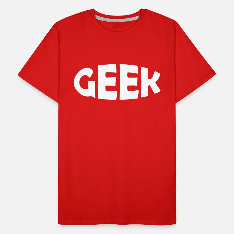 GEEK Men's Premium Organic T-Shirt