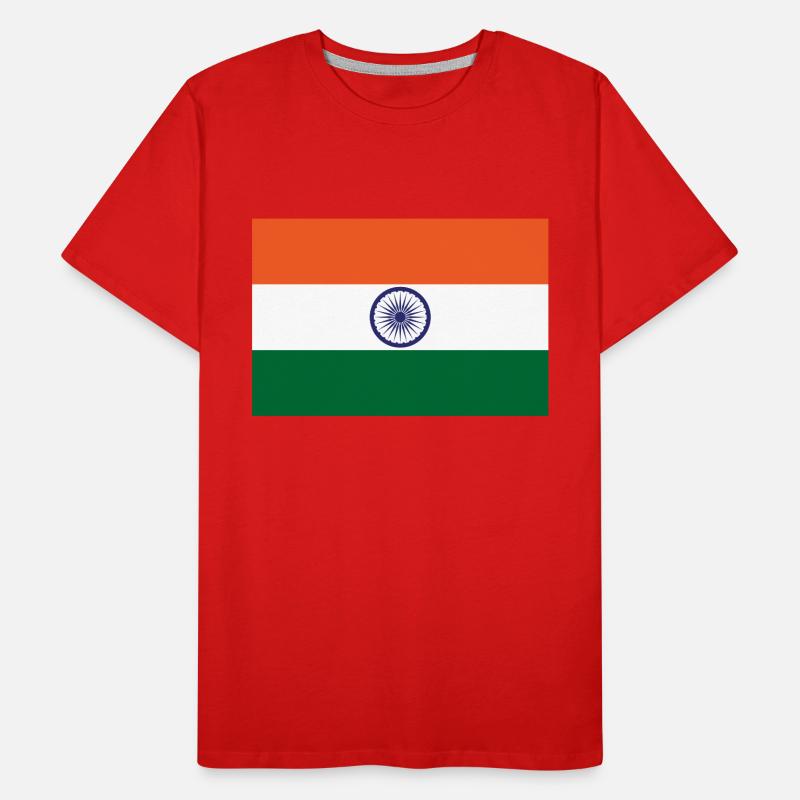 India Men's Premium Organic T-Shirt